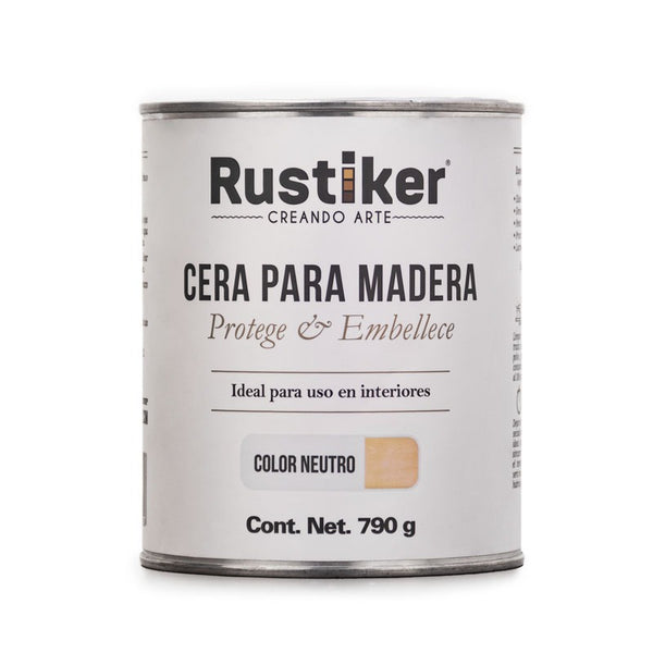 Caja de 12 Ceras (1 Lt) Color Neutro Rustiker