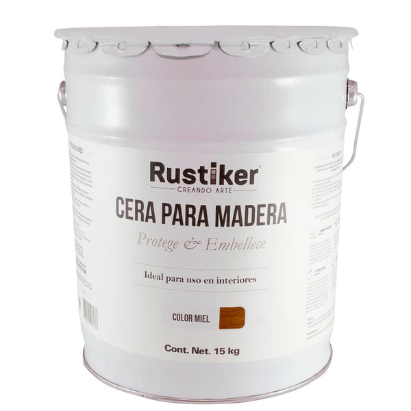 Cubeta de Cera (19 Lt) Color Miel Rustiker