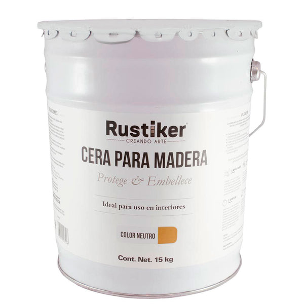 Cubeta de Cera (19 Lt) Color Neutro Rustiker